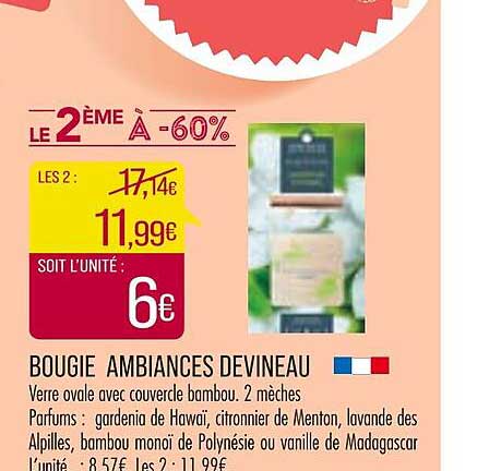 bougie ambiances devineau