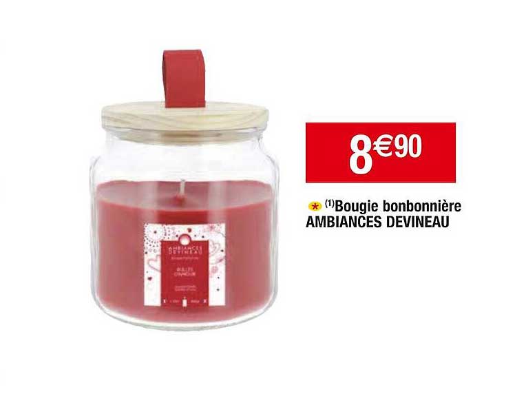 bougie bonbonnière ambiances devineau