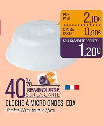 cloche à micro ondes eda