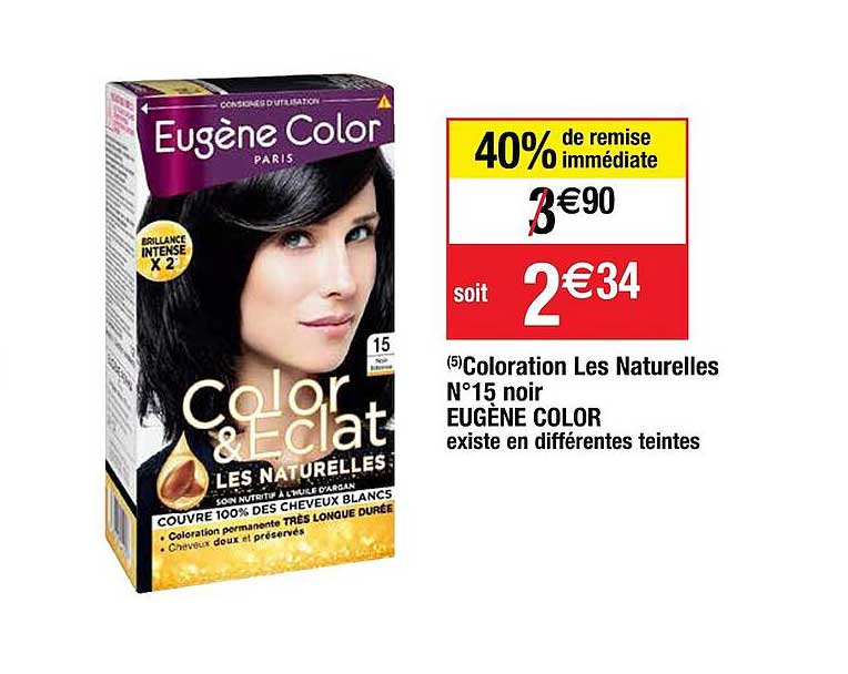 Coloration Les Naturelles N°15 Noir Eugène Color