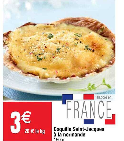coquille saint-jacques à la normande