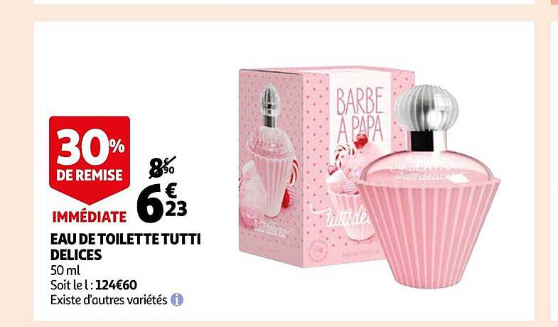 eau de toilette tutti délices