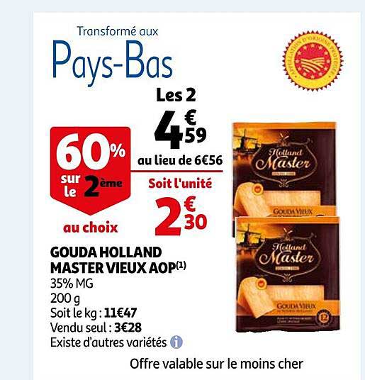 gouda holland master vieux aop