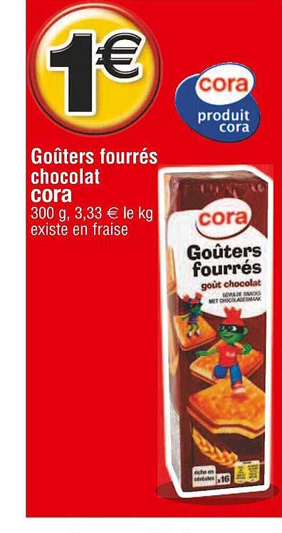 Goûters Fourrés Chocolat