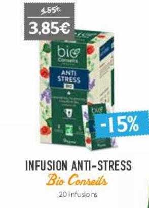 infusion anti-stress bio conseils