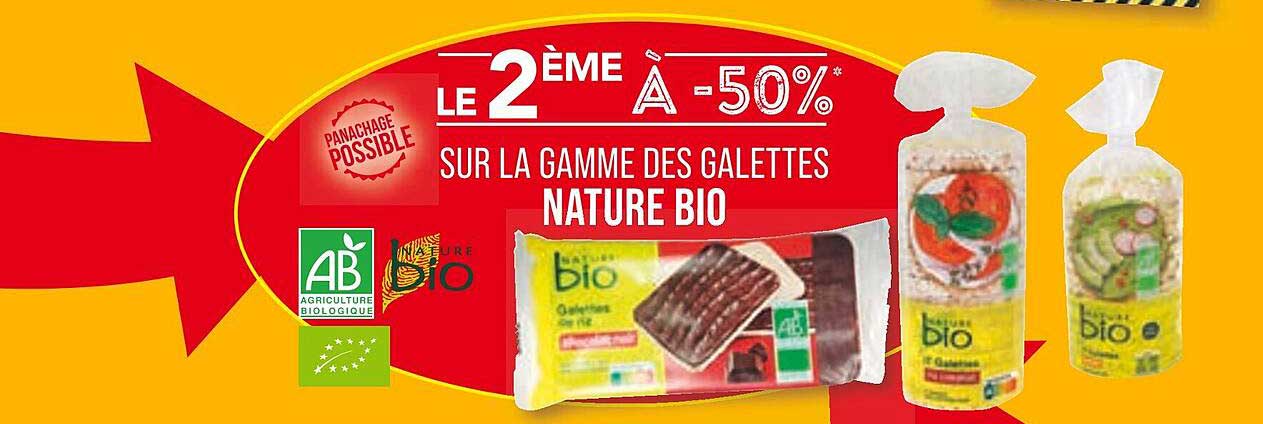 La Gamme Des Galettes Nature Bio
