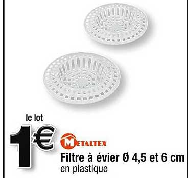 Metaltex Filtre à évier