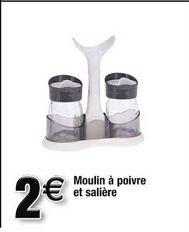 moulin à poivre et salière