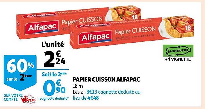 Papier Cuisson Alfapac