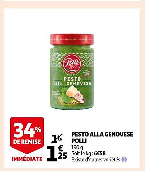 pesto alla genovèse polli