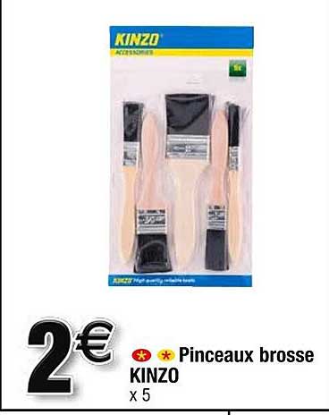Pinceaux Brosse Kinzo