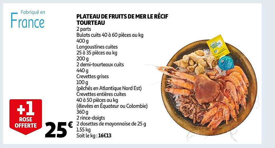 Plateau De Fruits De Mer Le Récif Tourteau