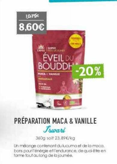 préparation maca & vanille tswari