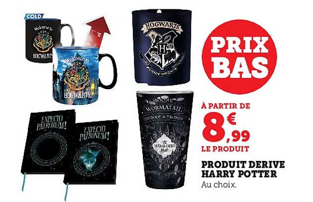 produit derive harry potter