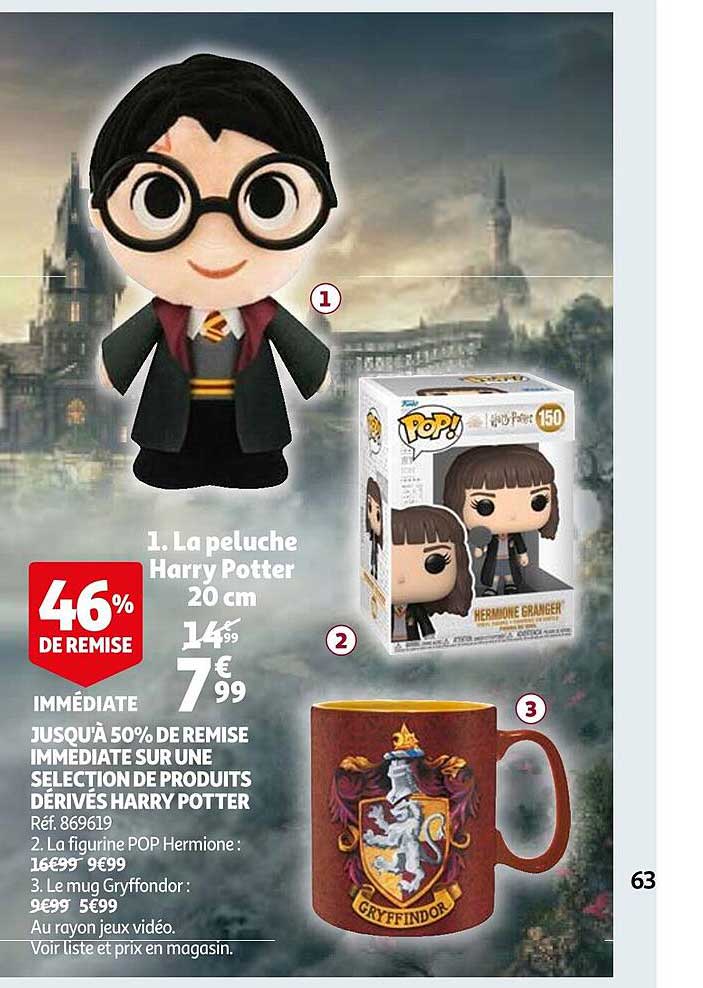 produits dérivés harry potter
