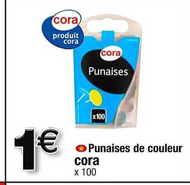 punaises de couleur cora