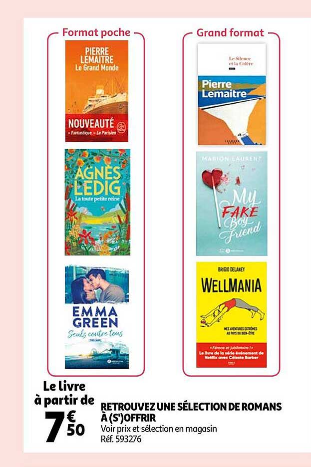 retrouvez une sélection de romans à (s')offrir
