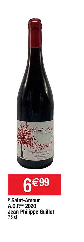 saint-amour aop 2020 jean philippe guillot