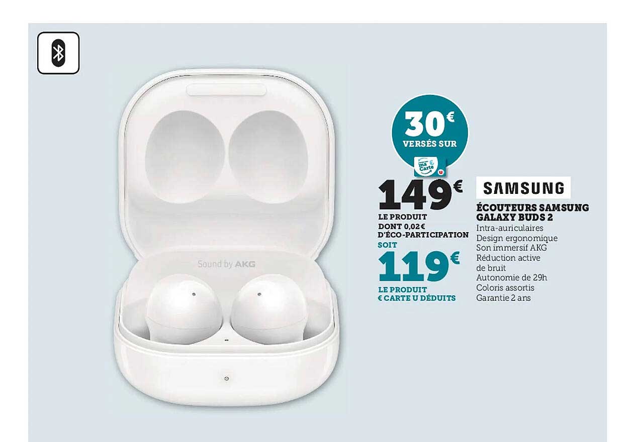 samsung écouteurs galaxy buds 2