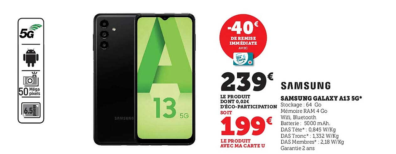 samsung galaxy a13 5g