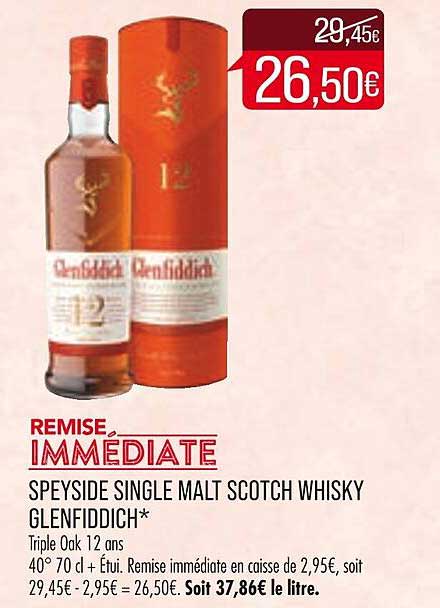 speyside single malt scotch whisky glenfiddich