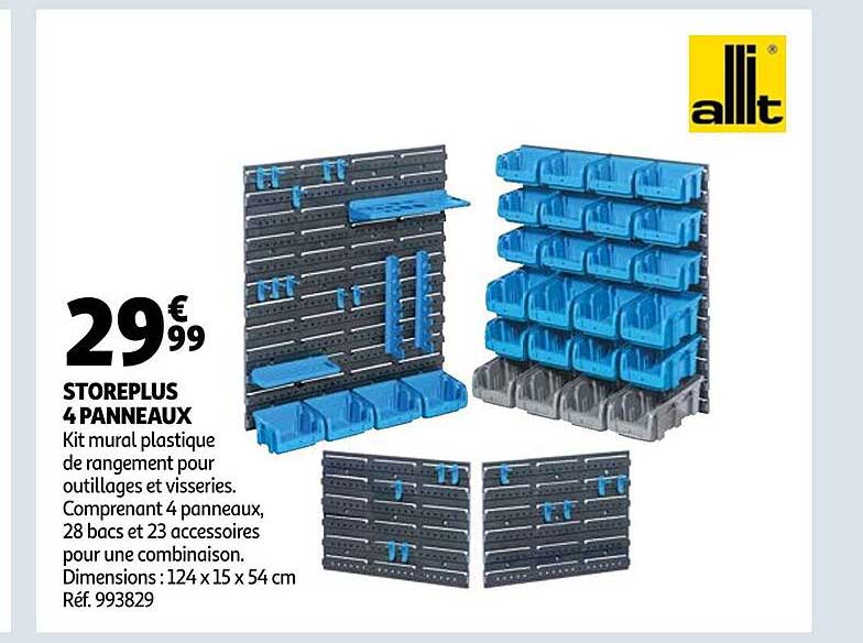 storeplus 4 panneaux