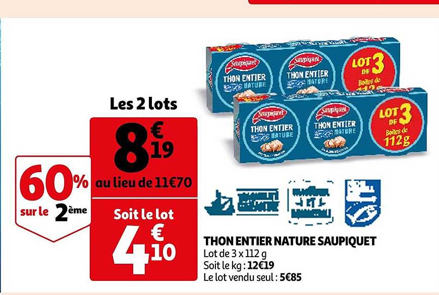 Thon Entier Nature Sapiquet