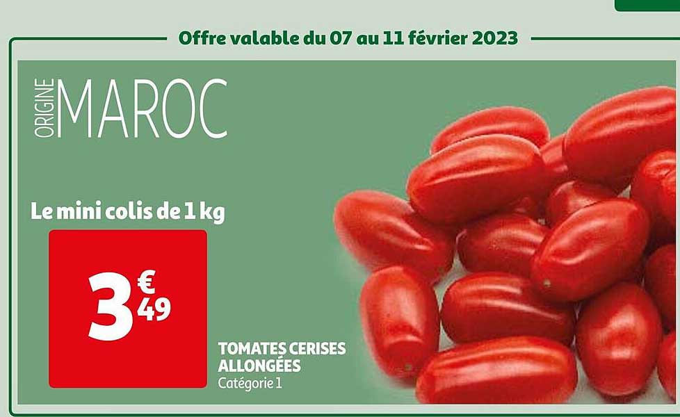 Tomates Cerises Allongées