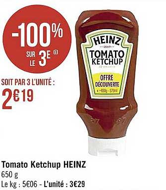 tomato ketchup heinz
