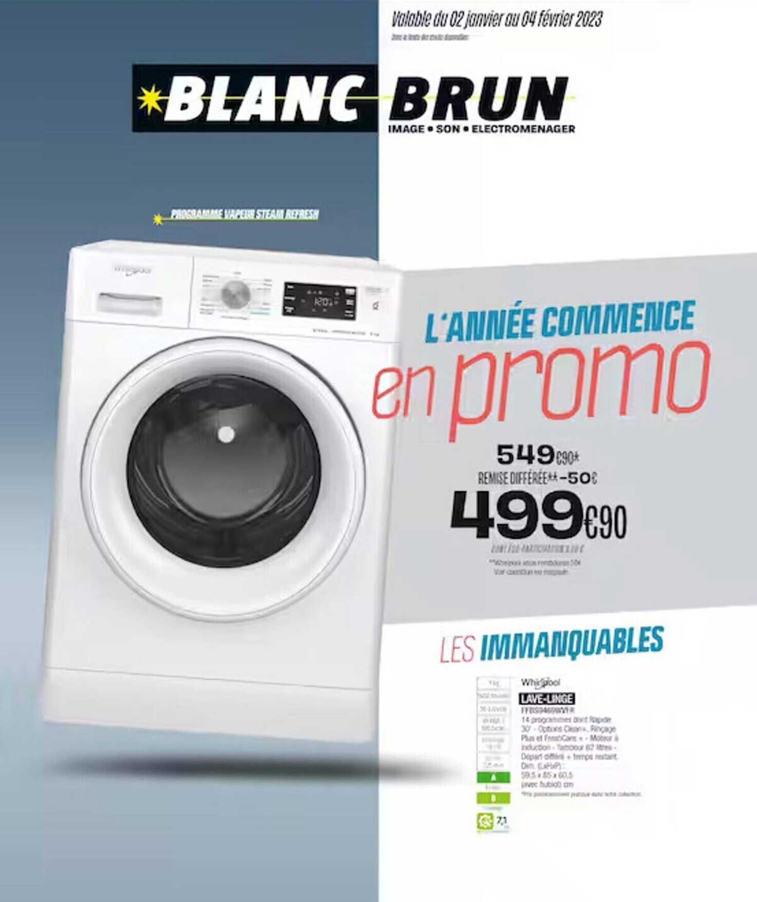 whirlpool lave-linge