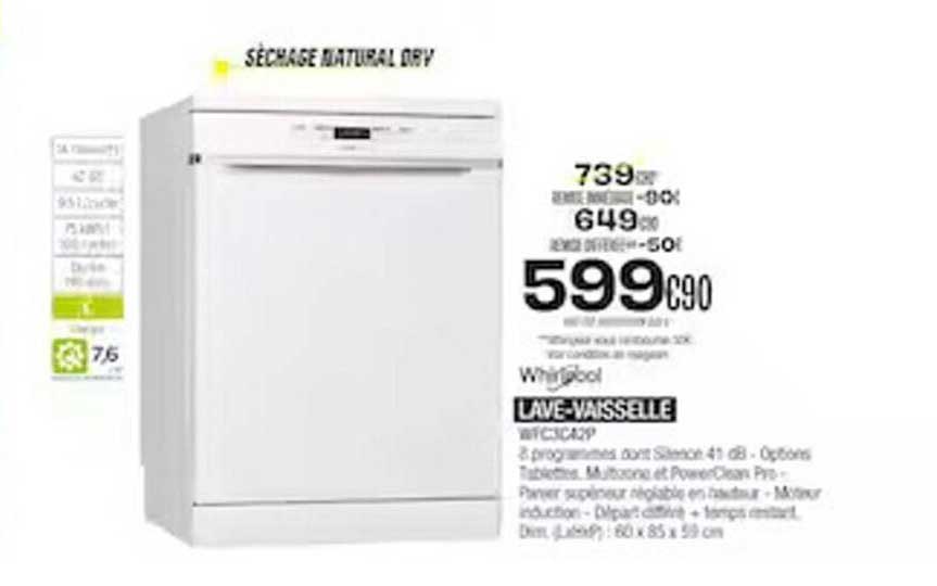 whirlpool lave-vaisselle