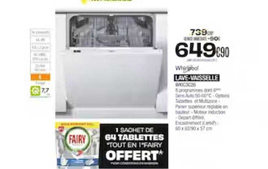 whirlpool lave-vaisselle