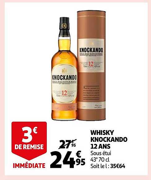 whisky knockando 12 ans