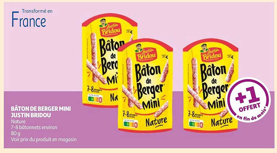 bâton de berger mini justin bridou