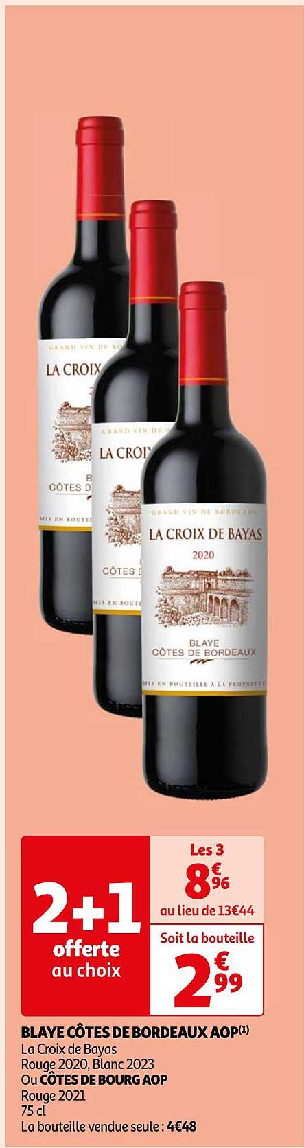 blaye côtes de bordeaux aop ou côtes de bourg aop