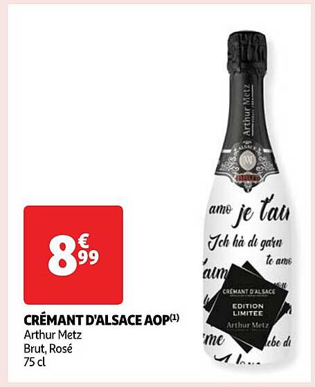 crémant d'alsace aop arthur metz