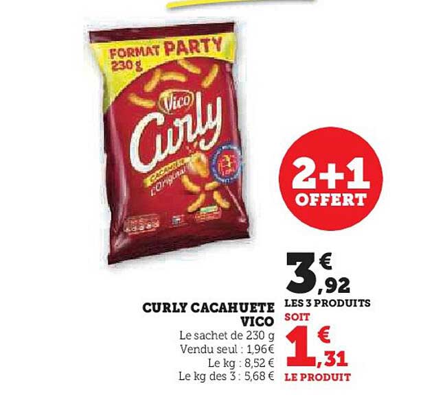 Curly Cacahuète Vico