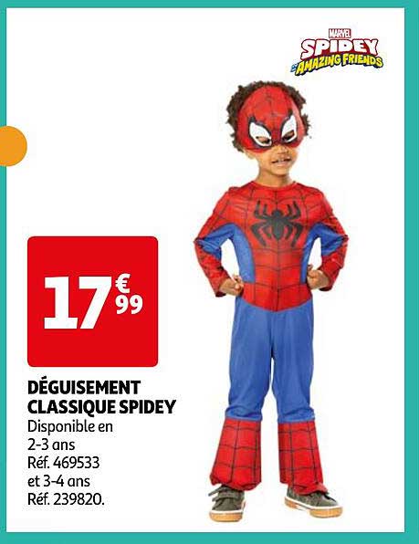 Déguisement Classique Spidey