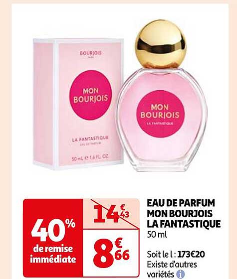 eau de parfum mon bourjois la fantastique