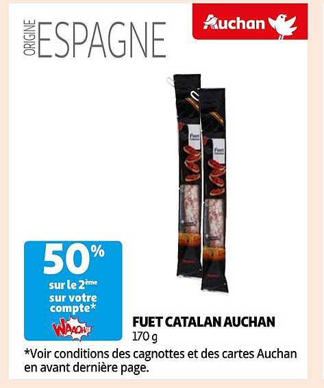 Fuet Catalan Auchan