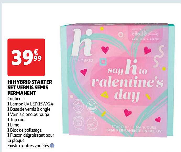 hi hybrid starter set vernis semis permanent