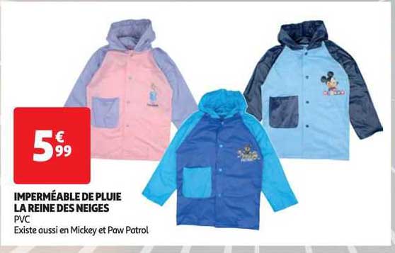 Imperméable De Pluie La Reine Des Neiges