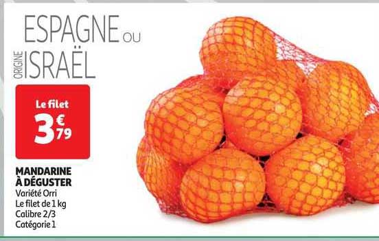 mandarine à déguster