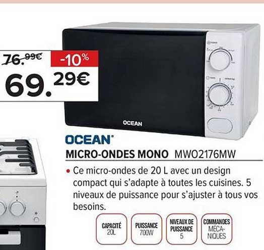 micro-ondes mono ocean