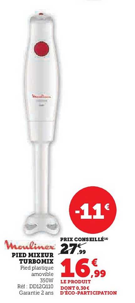 Pied Mixeur Turbomix Moulinex