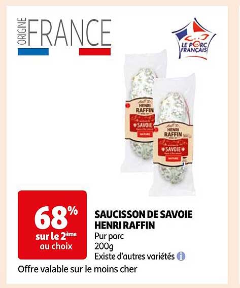 saucisson de savoie henri raffin