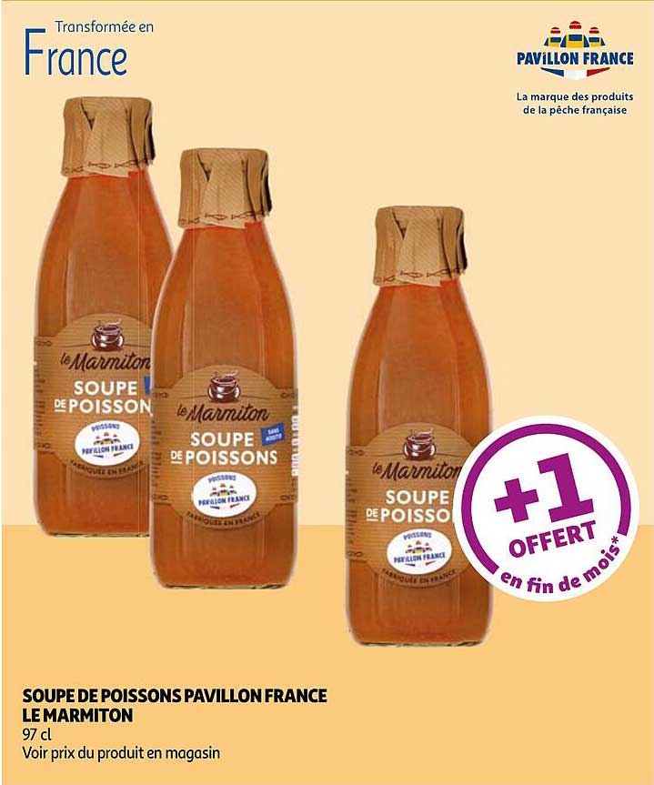 soupe de poisson pavillon france le marmiton