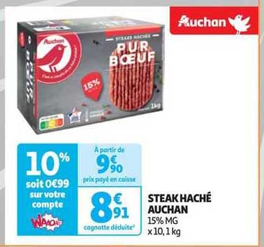 Steak Haché Auchan