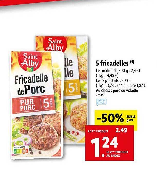 5 fricadelles saint alby