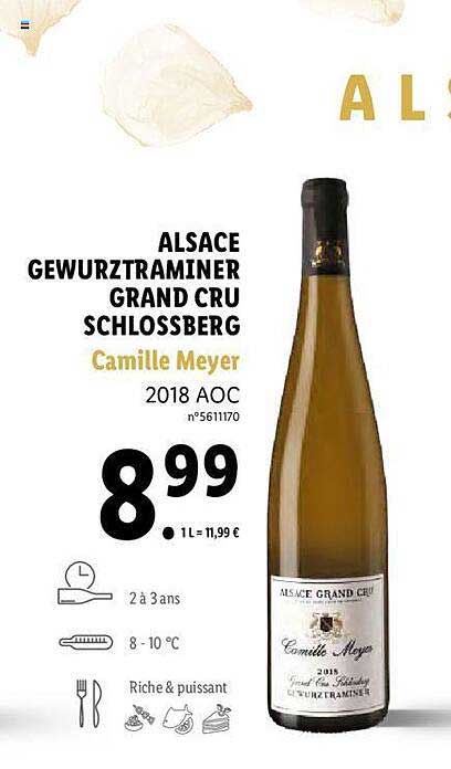 alsace gewurztraminer grand cru schlossberg camille meyer